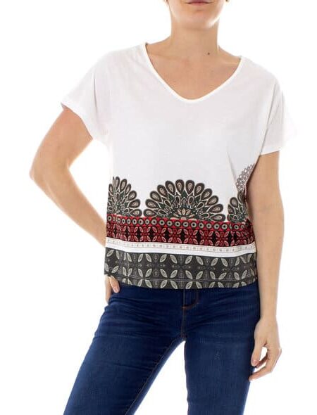 Desigual Μπλούζα T-shirt Uma (19SWTKA3-1000)