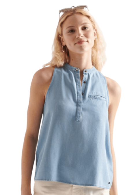 Superdry Tencel Sleeveless Shirt (W6010839A)