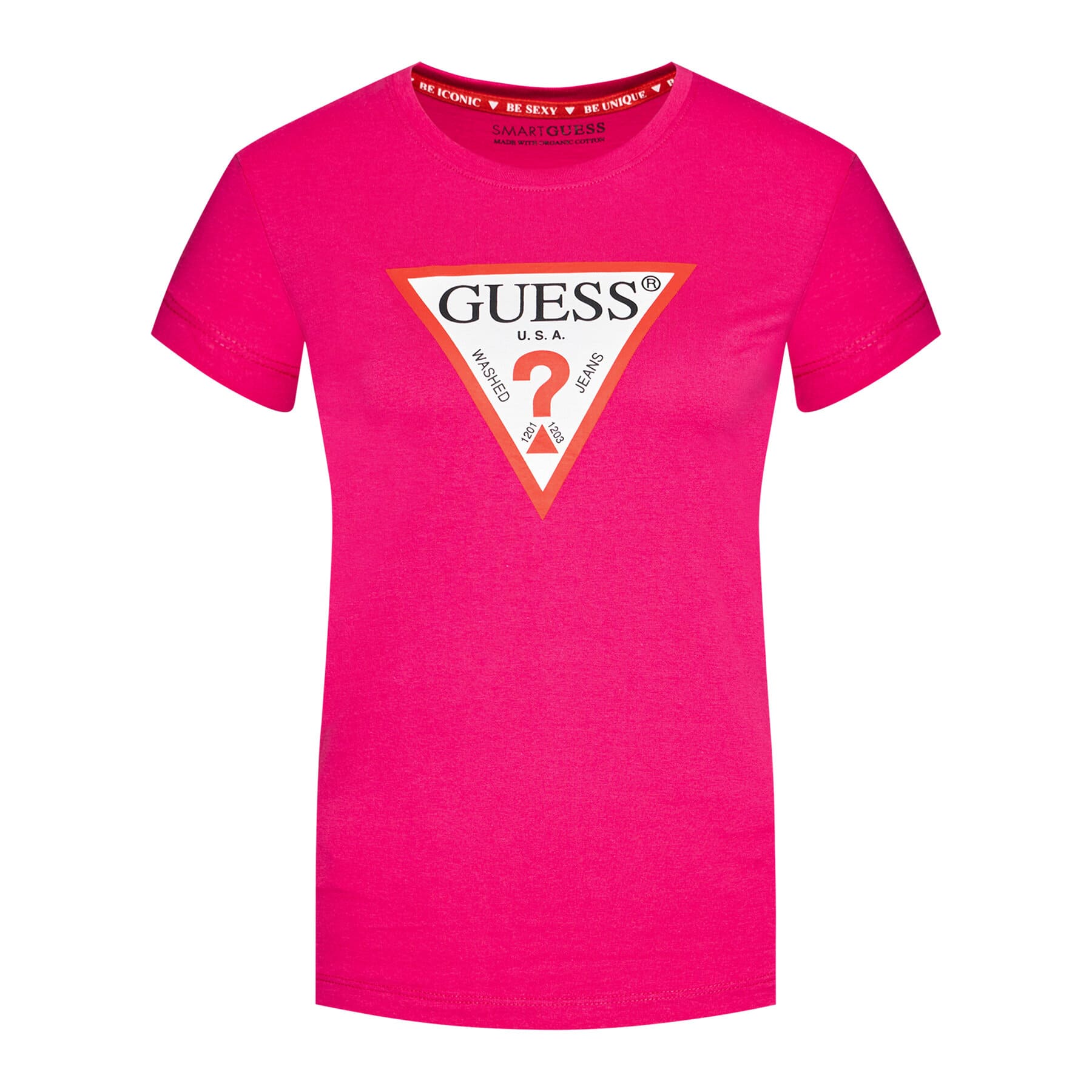 Guess Γυναικείο Τ-Shirt Logo Triangle Tee (W1RI00I3Z11-G64E)