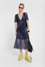 Desigual Γυναικείο Φόρεμα Terry 19WWVK56-5001 e-dshop