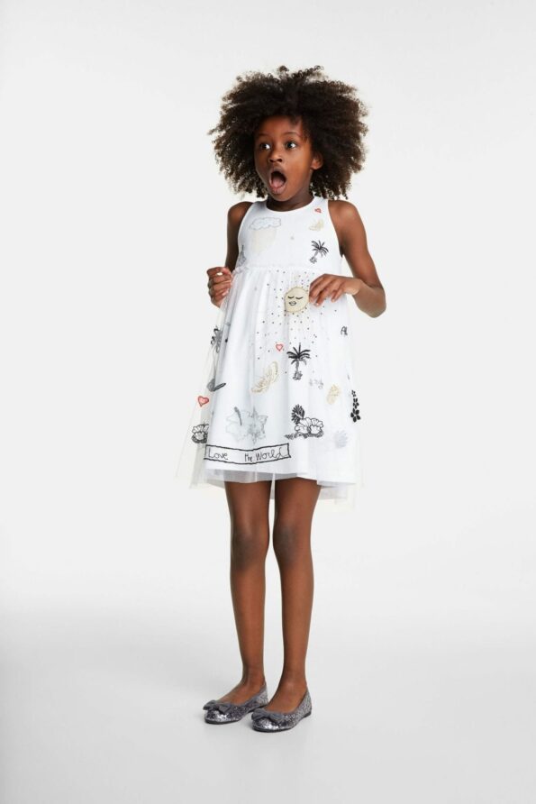 Desigual Παιδικό Φόρεμα Tuxtla Girl 20SGVW03_e-dshop