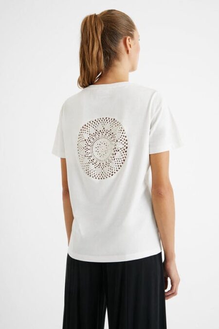 Desigual Κοντομάνικο T-shirt Mandala 21SOTK13-1000_e-dshop-3