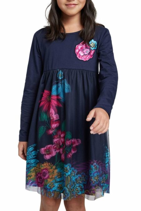 Desigual Παιδικό Μακρυμάνικο Φόρεμα Granollers 20WGVK68_e-dshop