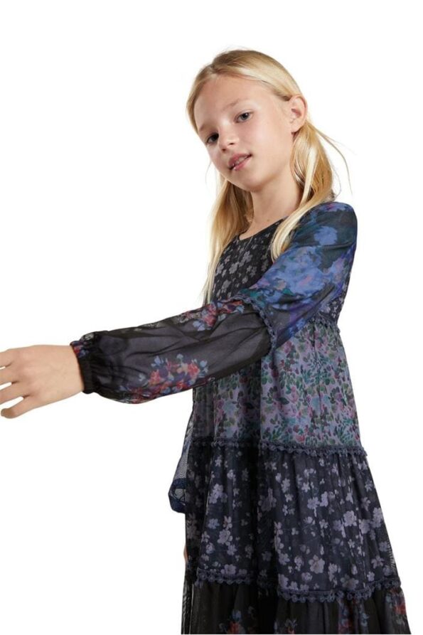 Desigual Παιδικό Μακρυμάνικο Φόρεμα Reme (21WGVK23-5040)