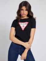 Guess Γυναικείο Τ-Shirt Logo Triangle Tee W1RI00I3Z11-JBLK_e-dshop
