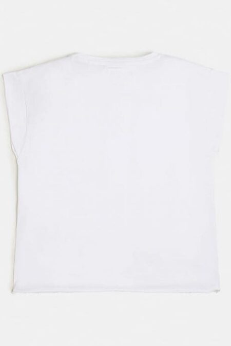 Guess Παιδικό Cropped T-shirt Girl J81I15J1311-TWHT_e-dshop