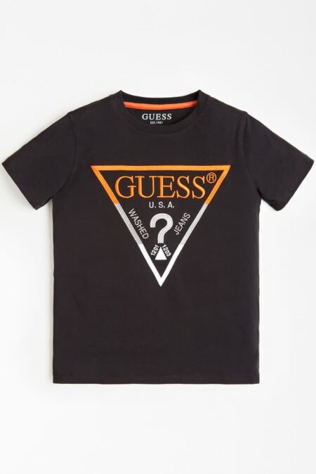 Guess Παιδικό T-shirt Unisex H1RJ05K8HM0-JBLK_e-dshop