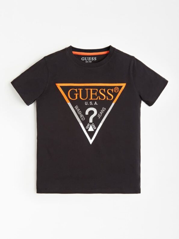 Guess Παιδικό T-shirt Unisex H1RJ05K8HM0-JBLK_e-dshop