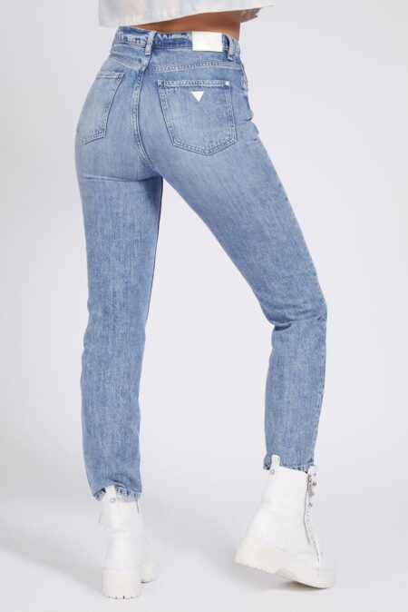 Guess Παντελόνι Mom Jean Relaxed Fit W1GA21D4CN1-LCAC_e-dshop