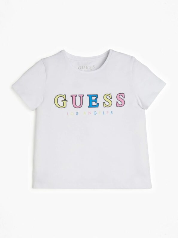 Guess Παιδικό Midi T-shirt Girl J01I13K9IY0-TWHT_e-dshop