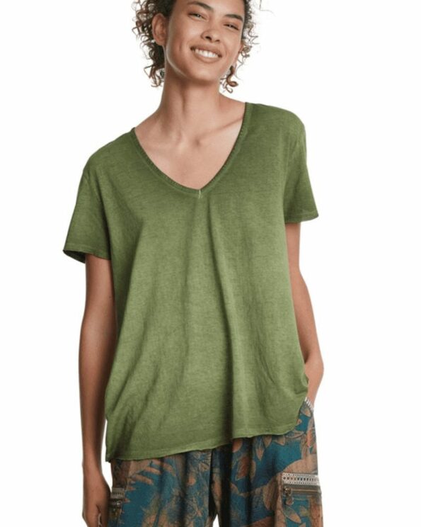 desigual-haut-t-shirt-africa-rock-vert (1)