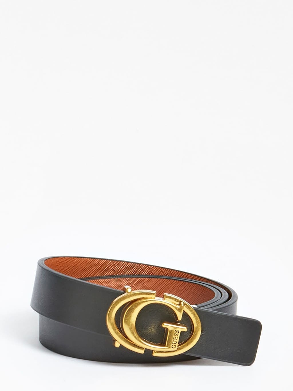 Guess Γυναικεία Ζώνη Διπλής Όψης Adjustable (BW7552VIN25-BLA)