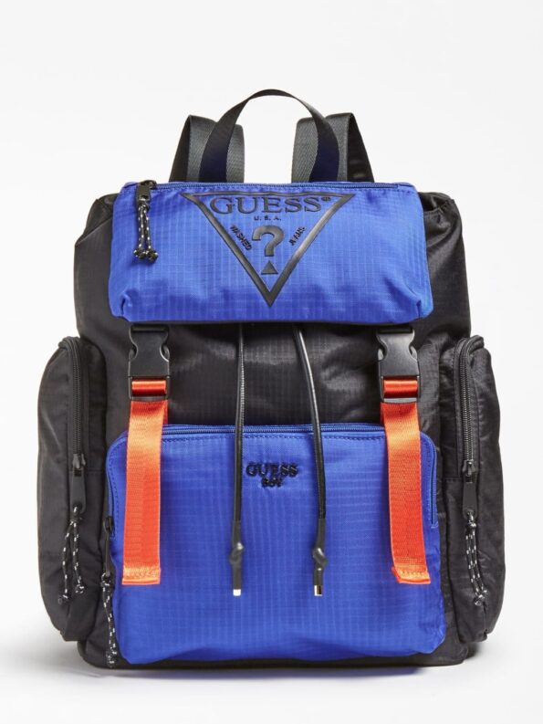 Guess Παιδική Τσάντα Backpack Asier Boy (HBASI1NY214-BLKMU)