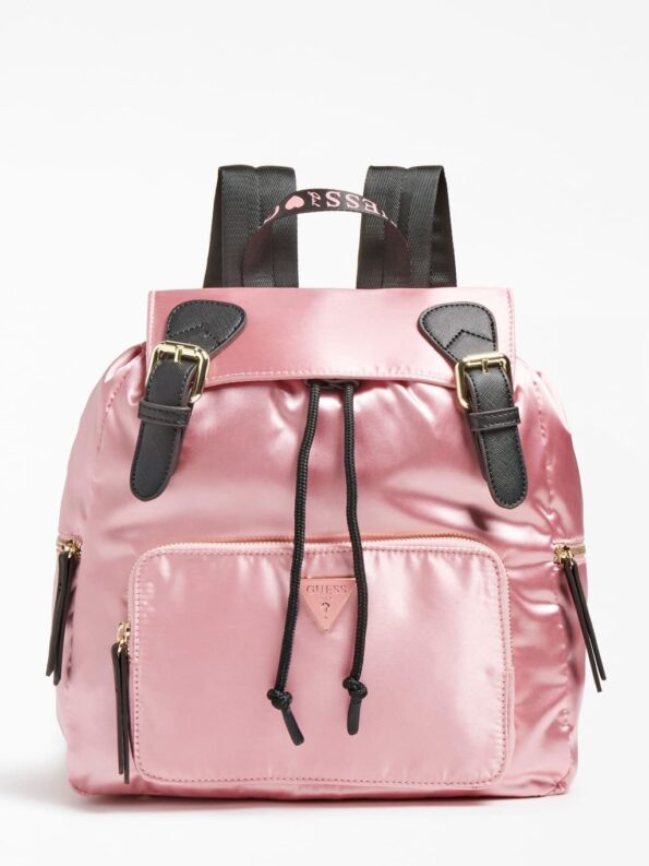 Guess Παιδική Τσάντα Backpack Nyna Girl (HGNYN1NY214-ROSE)