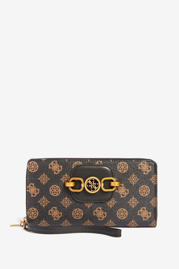 Guess Πορτοφόλι Hensely Logo SLG Cheque (SWPB8378630-MCM