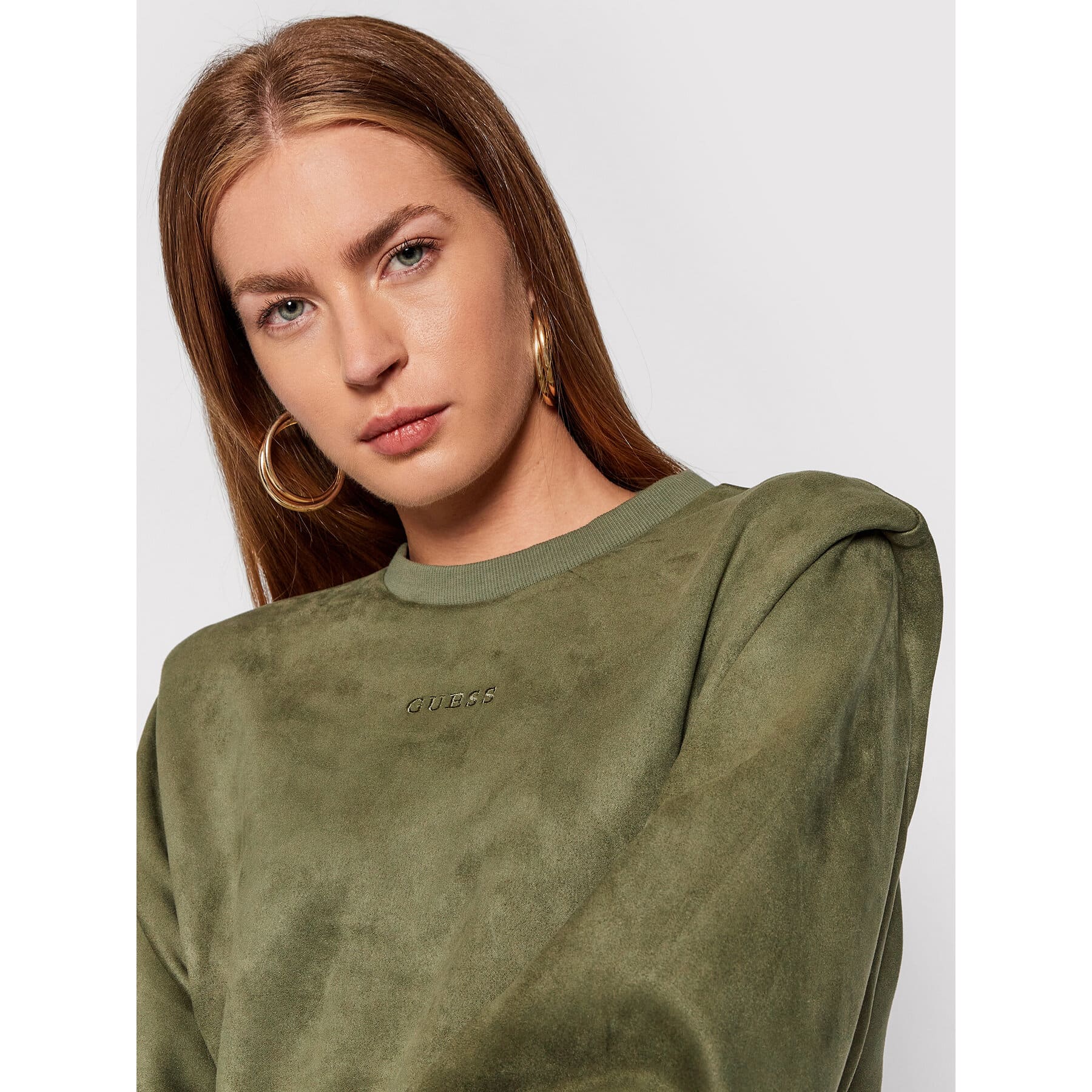 Guess Γυναικείο Φόρεμα Σουέτ Carina Dress (W1BK05KAUJ0-G831) -1