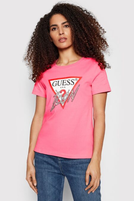 Guess Γυναικείο Τ-Shirt Logo Icon Tee (W2RI07I3Z11-F60Q) -1