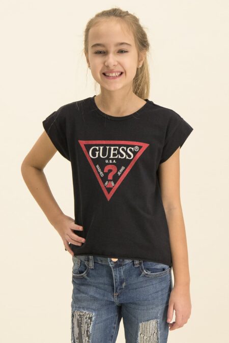 Guess Παιδικό Cropped T-shirt Girl (J81I15J1311-P9BA)