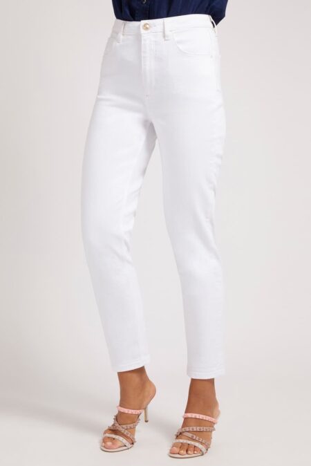 Guess Παντελόνι Mom Jean Relaxed Fit (W2RA21D2G6P-OWHI)