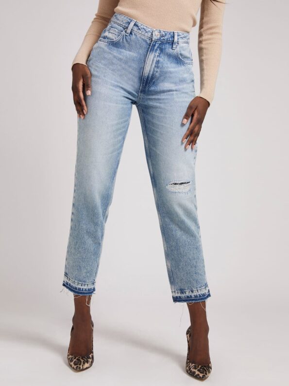 Guess Παντελόνι Mom Jean Relaxed Fit (W2RA21D3Y0W-STLH)