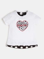 Guess Παιδική Μπλούζα Με Γκλίτερ Λογότυπο Girl (K2RI13K6YW1-G011)