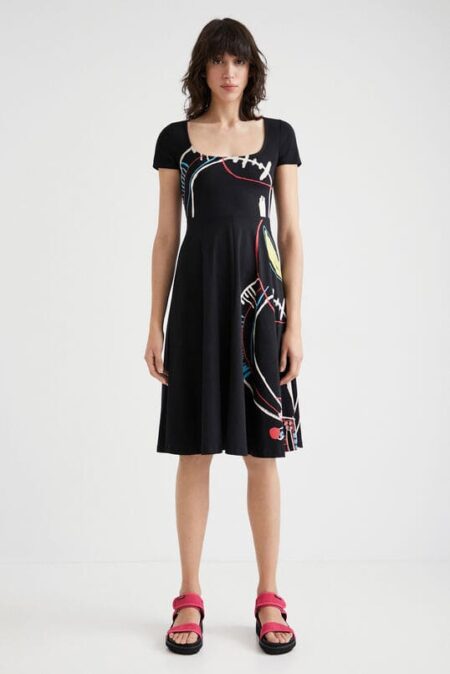 Desigual Κοντομάνικο Φόρεμα Roma (22SWVK29-1