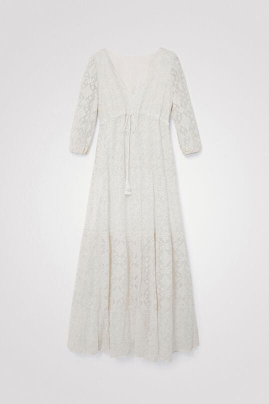 Desigual Maxi Φόρεμα από Δαντέλα Tulum (22SWVW06-7