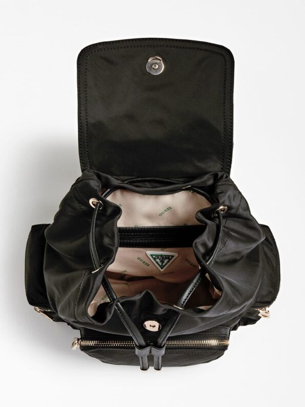 Guess Backpack Υφασμάτινο Eco Gemma (HWEYG839532-BLA) -1