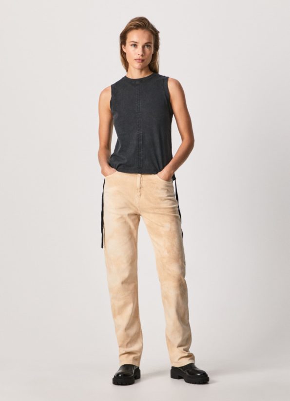 Pepe Jeans Γυναικεία Μπλούζα Billie Ruffed (PL505138-990)