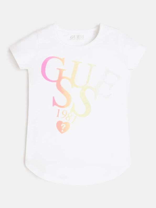 Guess Παιδική Κοντομάνικη Μπλούζα Με Logo Girl (K2GI15K6YW1-G011)