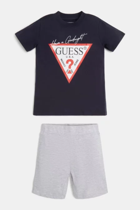 Guess Παιδικό Σετ Πιτζάμες T-Shirt + Σορτς Boy (H1BJ10K8HM0-G7V2) -1