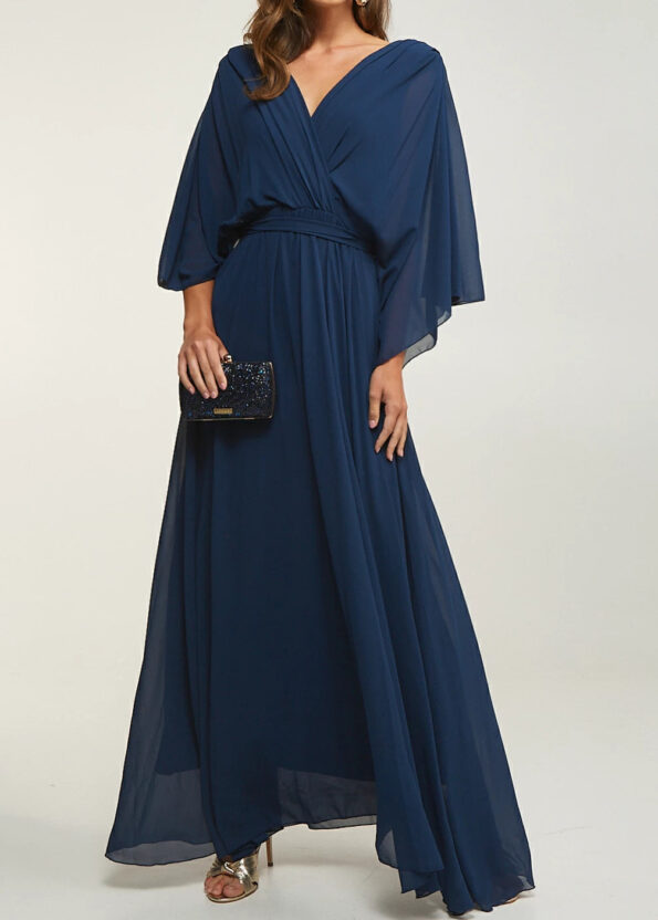 Lynne Φόρεμα Maxi με Φαρδιά Μανίκια (048-511016-6138)-2