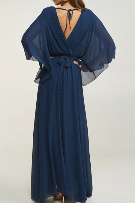 Lynne Φόρεμα Maxi με Φαρδιά Μανίκια (048-511016-6138)-1