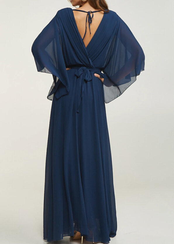 Lynne Φόρεμα Maxi με Φαρδιά Μανίκια (048-511016-6138)-1