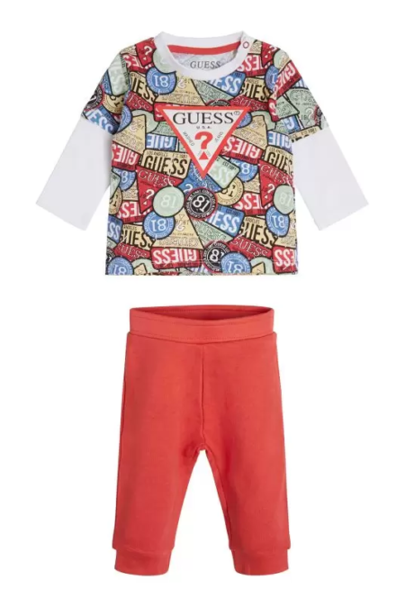 Guess Be-Be Σετ Μπλούζα + Παντελόνι Boy (I2YG01K5M20-P064)