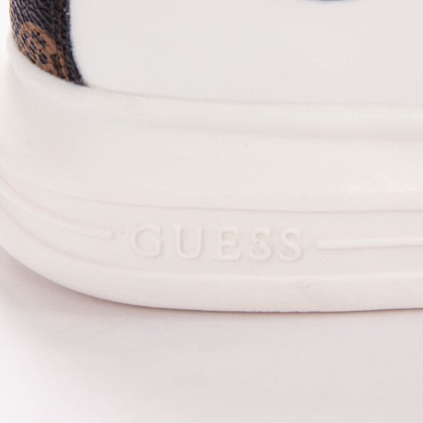 Guess Γυναικείο Sneaker Vibo (FL7RNOFAL12-WHIBR)