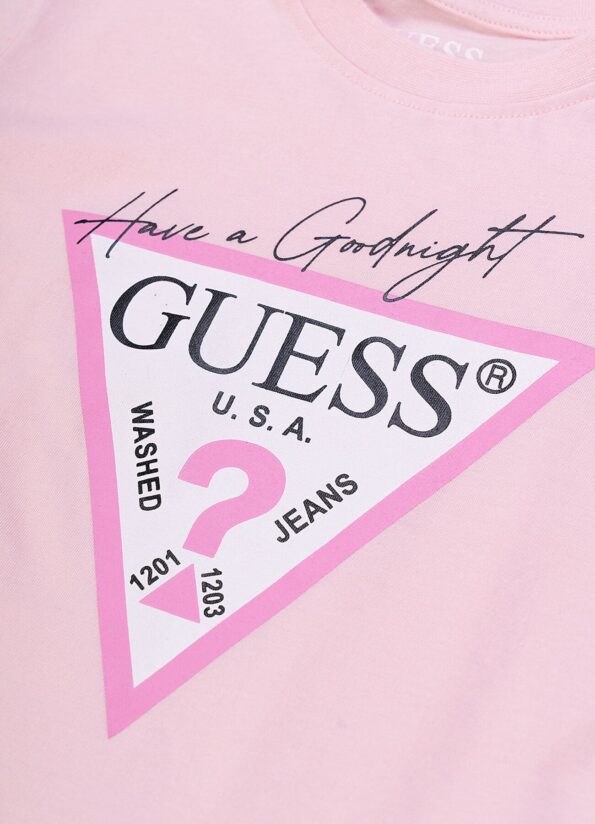 Guess Παιδικό Σετ Πιτζάμες T-Shirt + Παντελόνι Girl (H1BJ08K8HM0-G6K9) -1