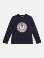 Guess Παιδική Μακρυμάνικη Μπλούζα Με Λογότυπο Αγόρι (L2BI28I3Z13-G7V2)