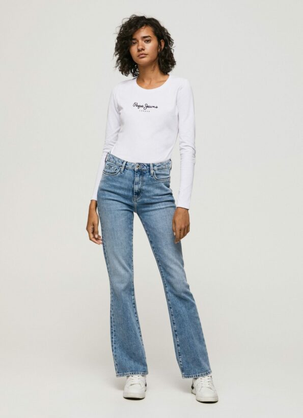 Pepe Jeans Γυναικεία Μπλούζα New Virginia (PL505203-800) -5
