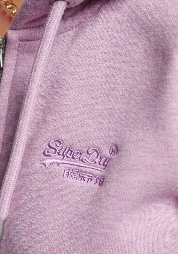 Superdry Γυναικεία Φούτερ Ζακέτα Vintage Logo Embroidery (W2011119A-7DH)