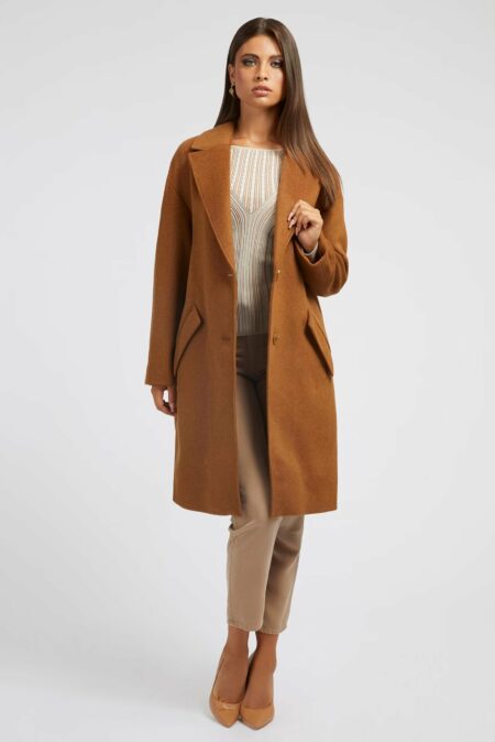 Guess Γυναικείο Μάλλινο Παλτό Elly Coat (W2BL0HWEWU0–A11S)