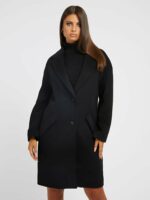 Guess Γυναικείο Μάλλινο Παλτό Elly Coat (W2BL0HWEWU0–JBLK)