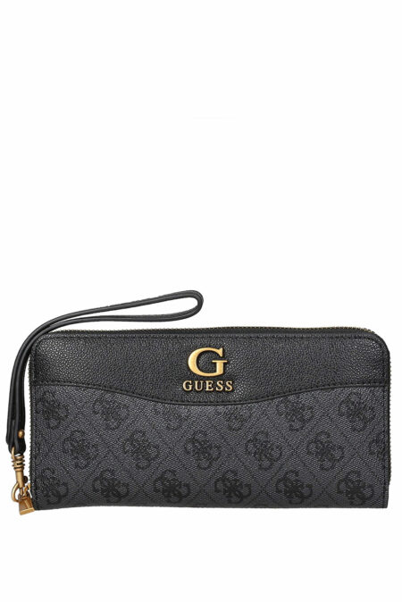 Guess Πορτοφόλι Nell Logo SLG Large Zip Around (SWSB8735460-CLO)