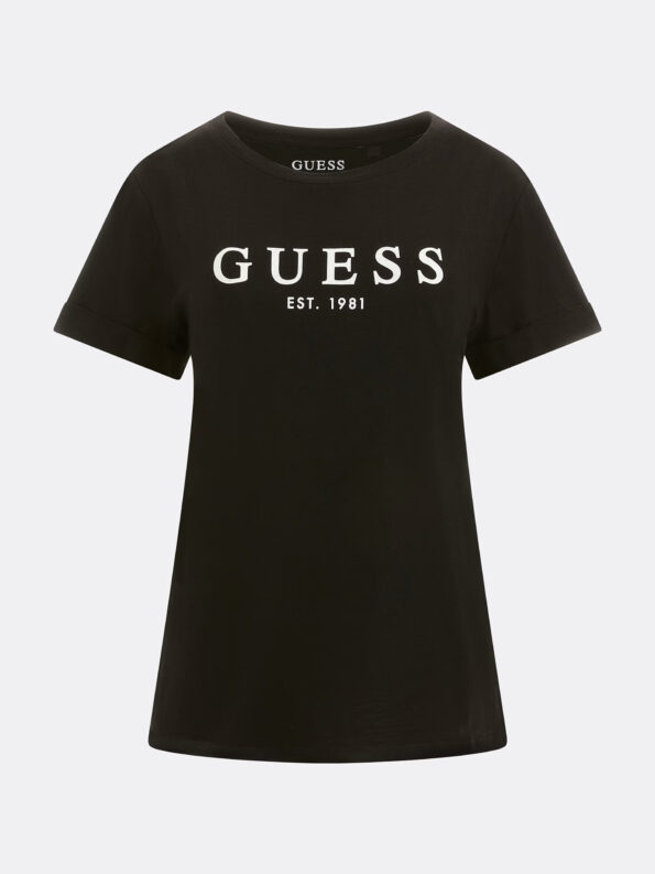 Guess Κοντομάνικη Μπλούζα Με Λογότυπο 1981 (W2YH41WAF10-G011