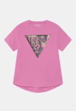 Guess Παιδική Κοντομάνικη Μπλούζα Με Λογότυπο Girl (J3RI32K6YW1-G66S)