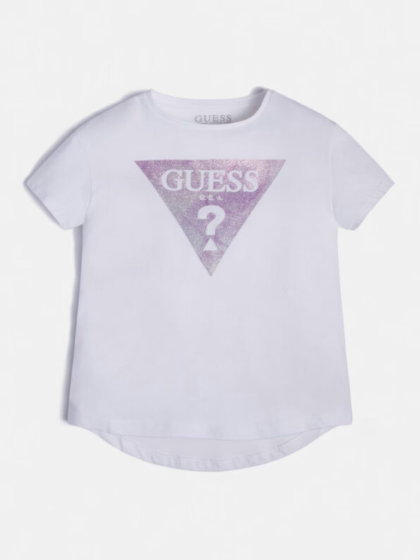 Guess Παιδική Κοντομάνικη Μπλούζα Με Λογότυπο Girl (J3RI32K6YW1-G011)