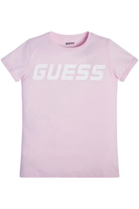 Guess Παιδική Κοντομάνικη Μπλούζα Με Λογότυπο Girl (J3RI39I3Z14-G6H1)