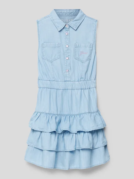 Guess Παιδικό Τζιν Φόρεμα Girl (K3RK18D3X30-SLLB)