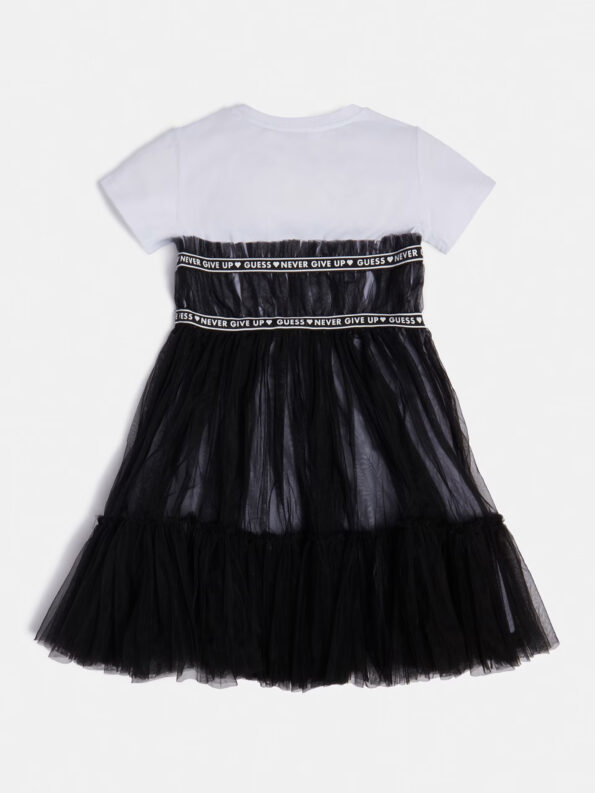Guess Παιδικό Φόρεμα Με Τούλι Girl (J3RK21K6YW0-JBLK)