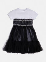 Guess Παιδικό Φόρεμα Με Τούλι Girl (J3RK21K6YW0-JBLK)